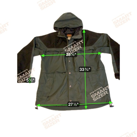 Stearns Men's Green Waterproof Raincoat Drawstring Waist Full Zip Jacket XXL - Picture 2 of 12